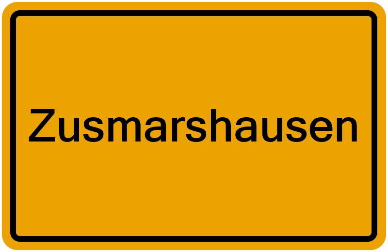 Handelsregisterauszug Zusmarshausen