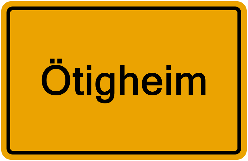 Handelsregisterauszug Ötigheim