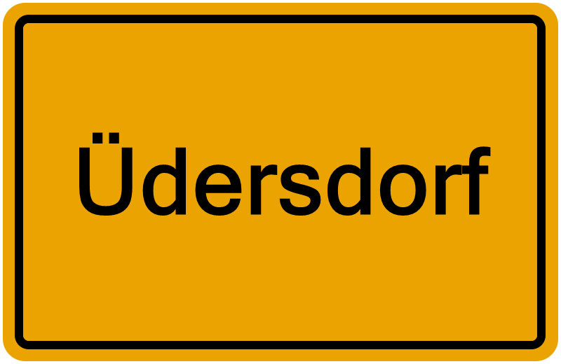 Handelsregisterauszug Üdersdorf