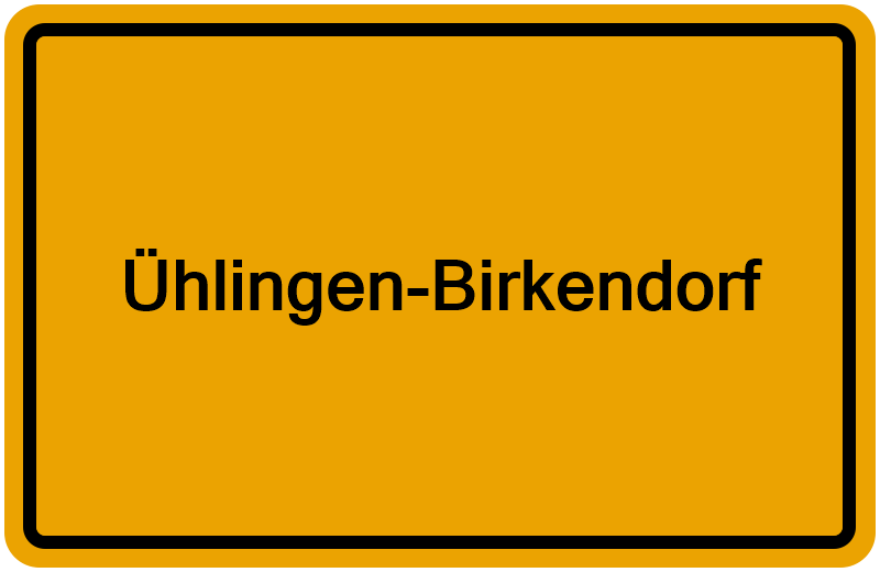 Handelsregisterauszug Ühlingen-Birkendorf