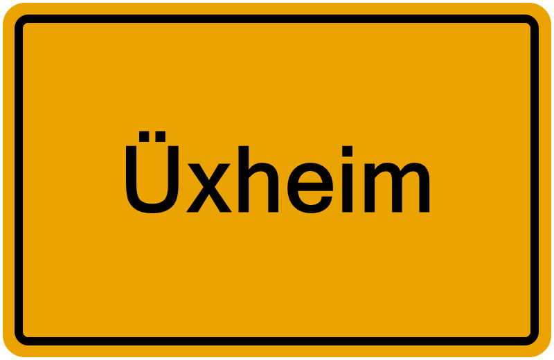 Handelsregisterauszug Üxheim