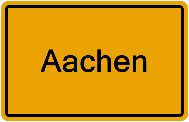 Handelsregisterauszug Aachen