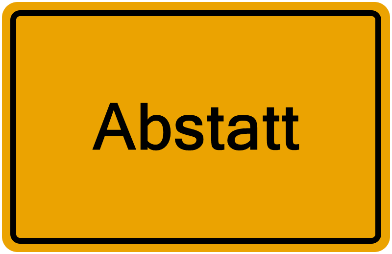 Handelsregisterauszug Abstatt