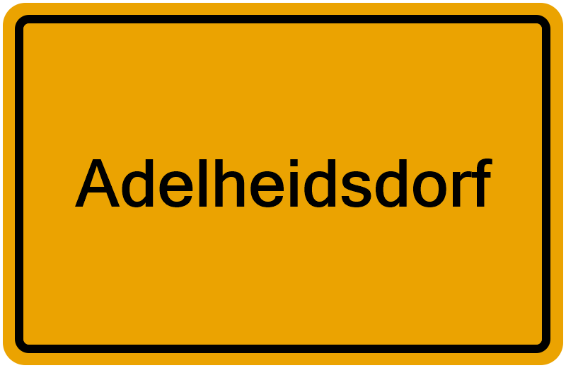 Handelsregisterauszug Adelheidsdorf