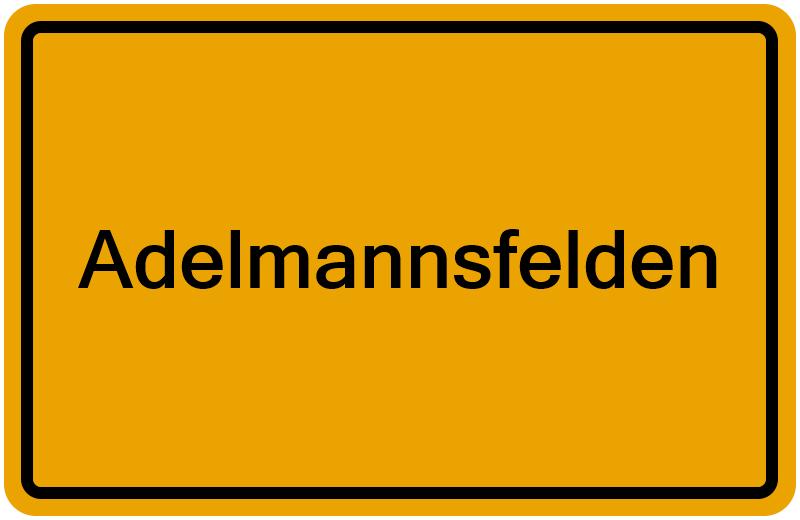 Handelsregisterauszug Adelmannsfelden