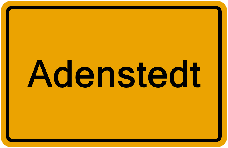 Handelsregisterauszug Adenstedt