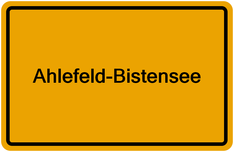 Handelsregisterauszug Ahlefeld-Bistensee