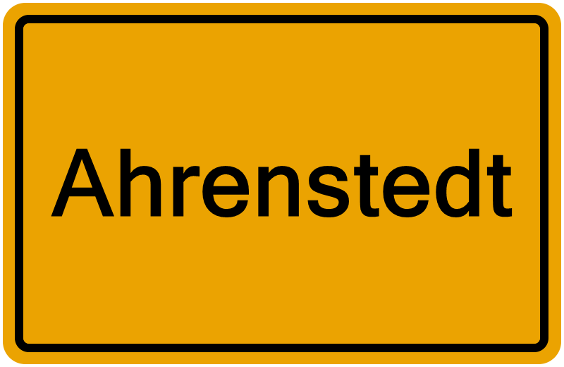 Handelsregisterauszug Ahrenstedt
