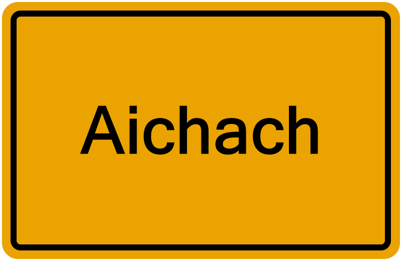 Handelsregisterauszug Aichach
