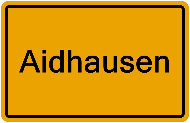 Handelsregisterauszug Aidhausen