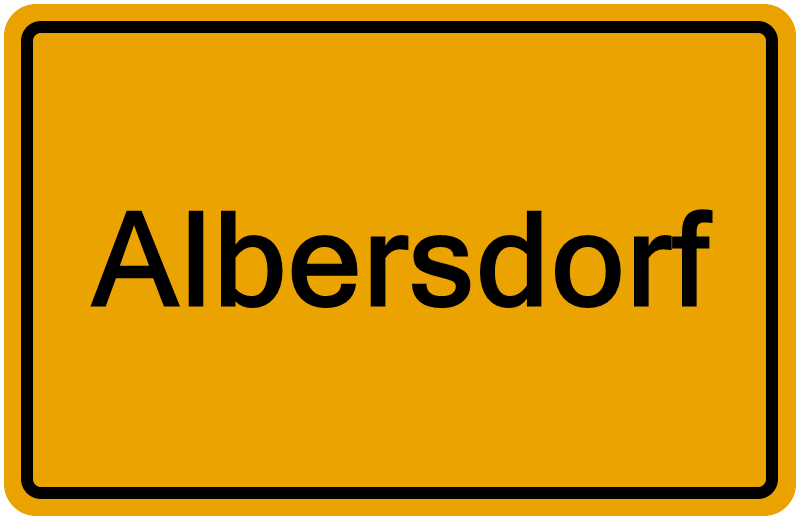 Handelsregisterauszug Albersdorf