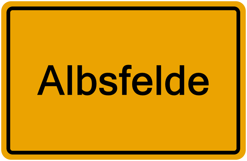 Handelsregisterauszug Albsfelde