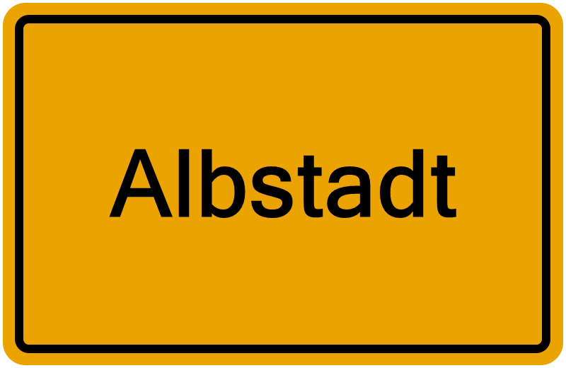 Handelsregisterauszug Albstadt