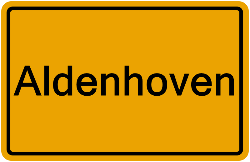 Handelsregisterauszug Aldenhoven