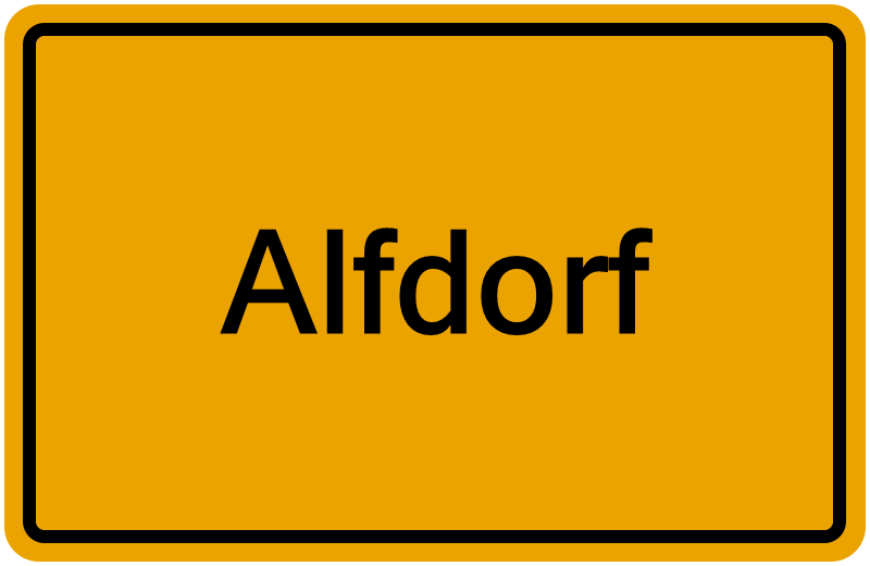 Handelsregisterauszug Alfdorf