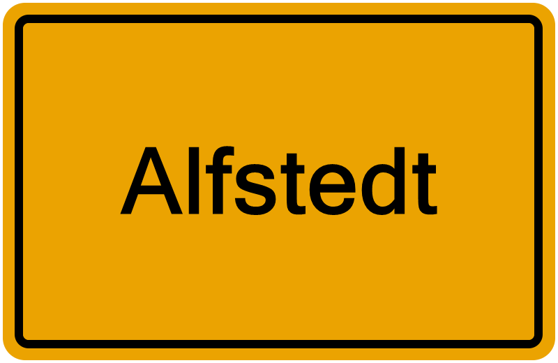 Handelsregisterauszug Alfstedt