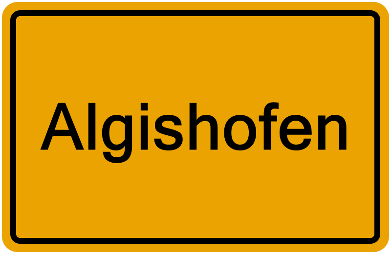 Handelsregisterauszug Algishofen