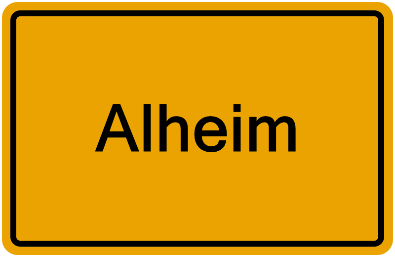Handelsregisterauszug Alheim