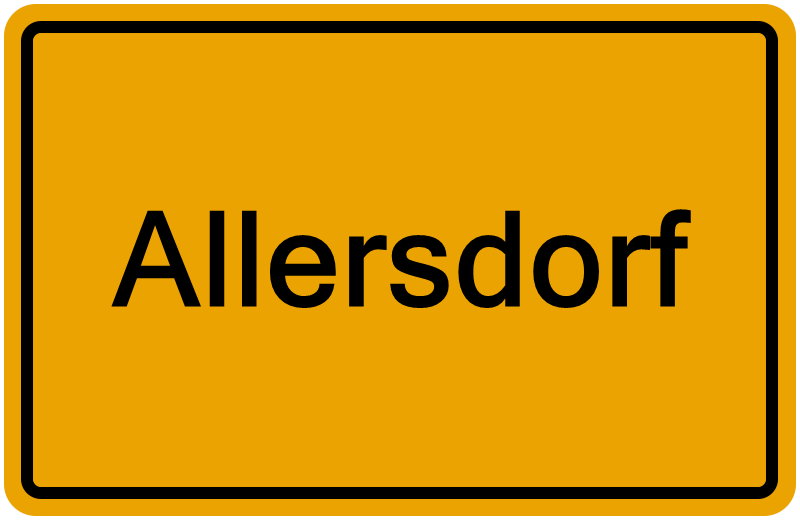 Handelsregisterauszug Allersdorf
