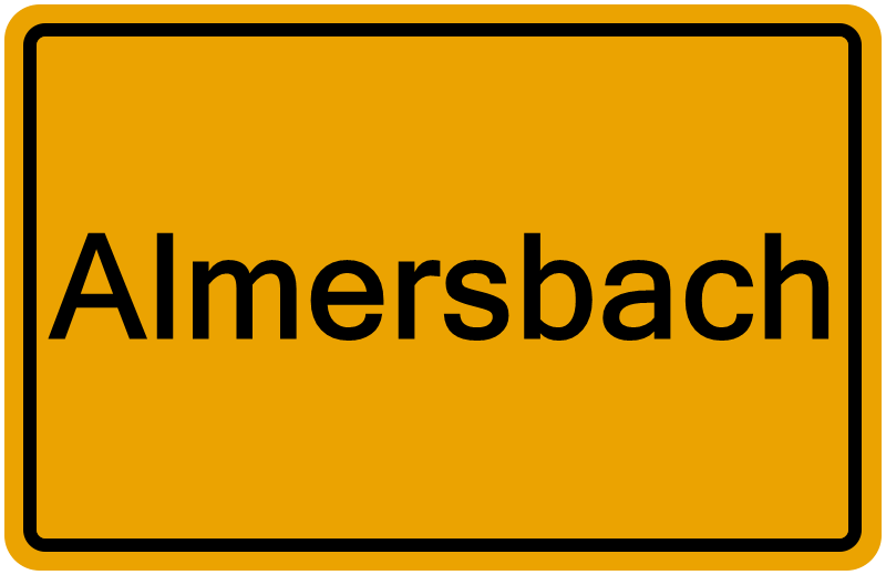 Handelsregisterauszug Almersbach
