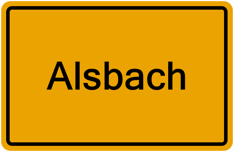 Handelsregisterauszug Alsbach