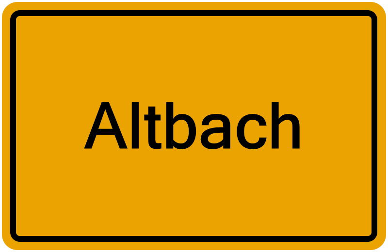 Handelsregisterauszug Altbach