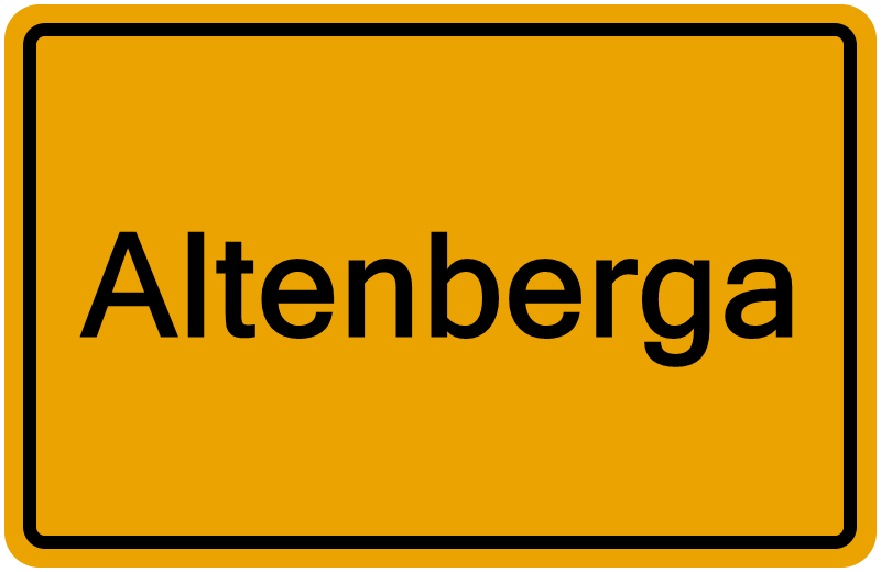 Handelsregisterauszug Altenberga