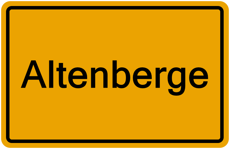 Handelsregisterauszug Altenberge