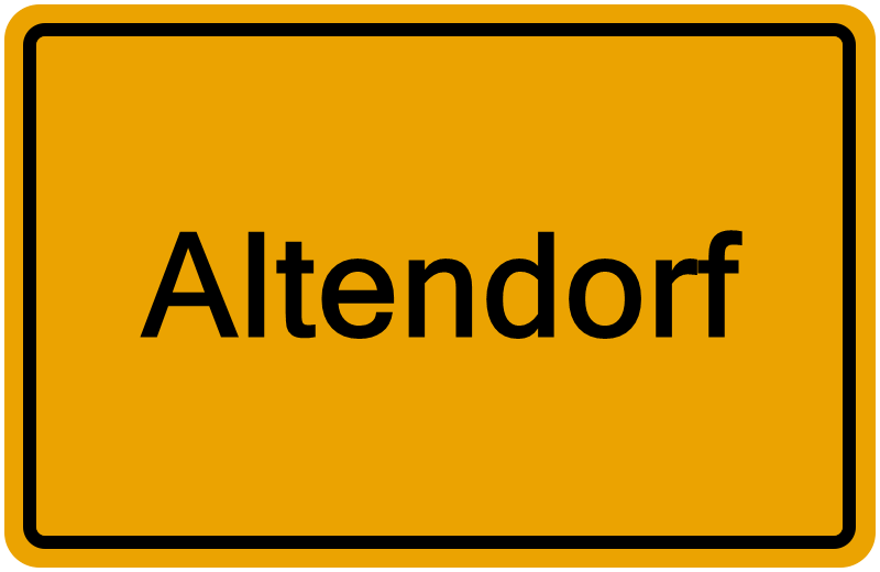 Handelsregisterauszug Altendorf