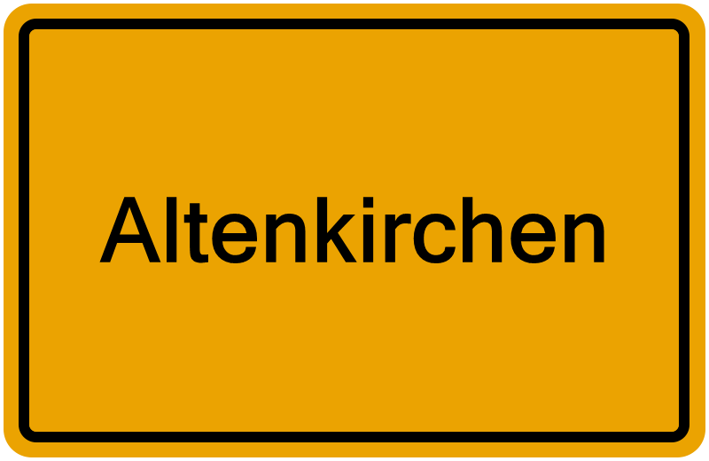 Handelsregisterauszug Altenkirchen