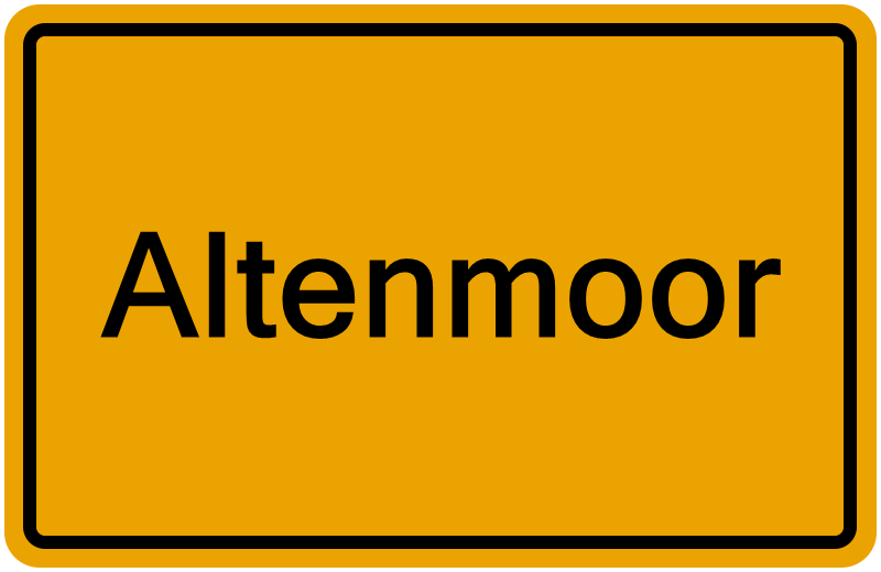 Handelsregisterauszug Altenmoor