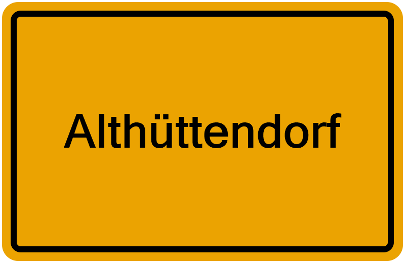 Handelsregisterauszug Althüttendorf