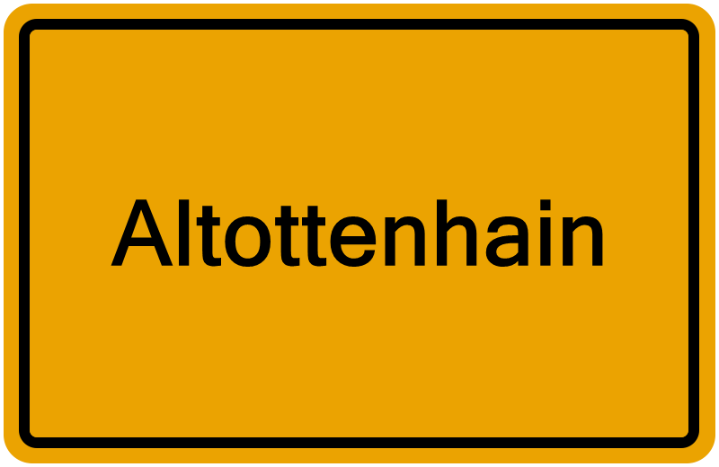 Handelsregisterauszug Altottenhain