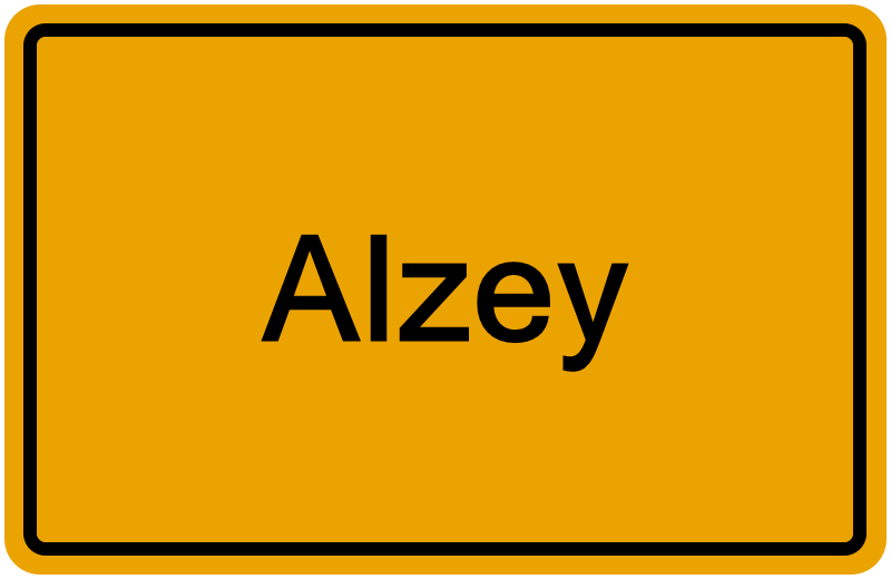 Handelsregisterauszug Alzey