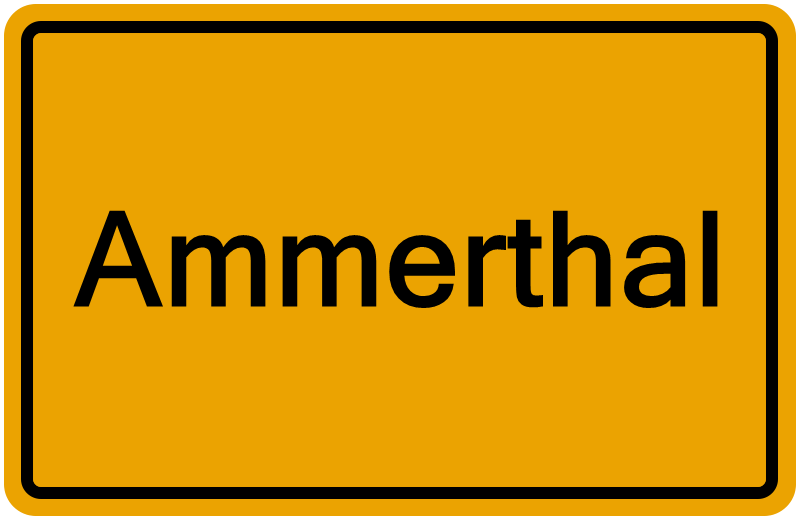 Handelsregisterauszug Ammerthal