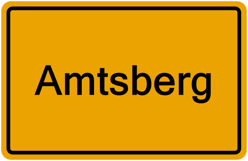 Handelsregisterauszug Amtsberg
