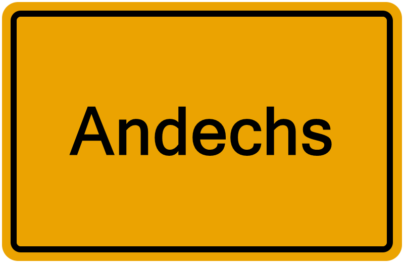 Handelsregisterauszug Andechs