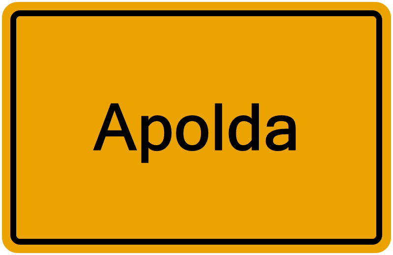Handelsregisterauszug Apolda