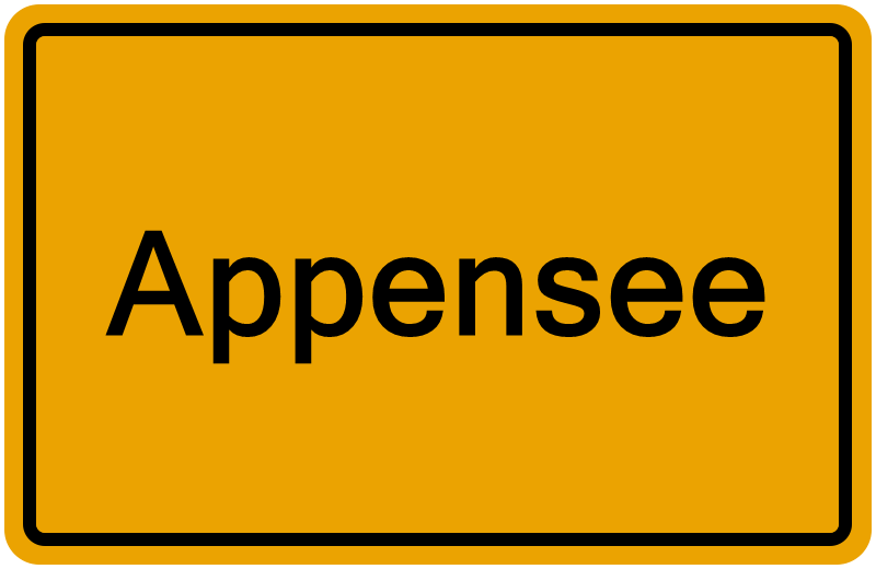 Handelsregisterauszug Appensee