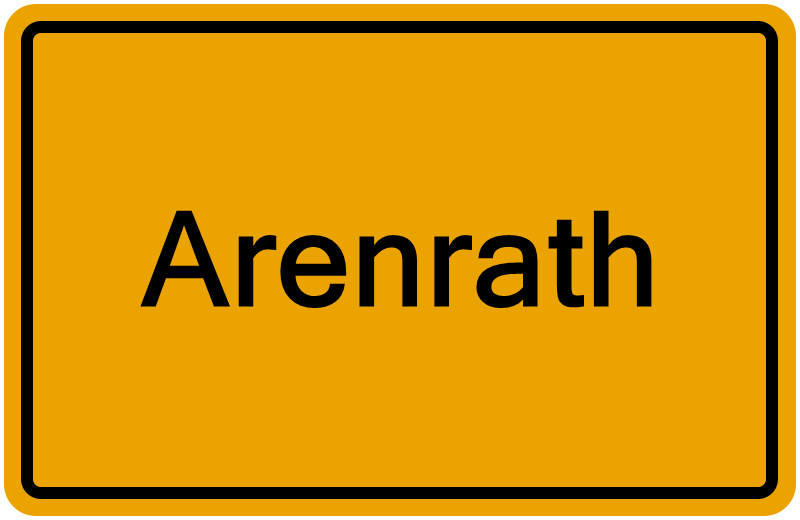Handelsregisterauszug Arenrath