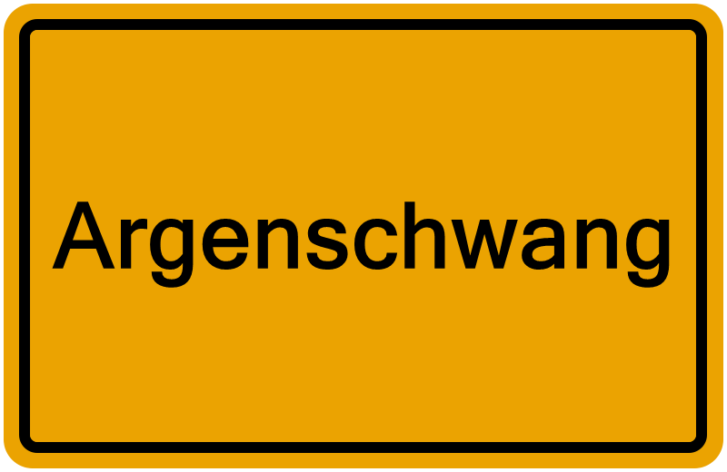 Handelsregisterauszug Argenschwang