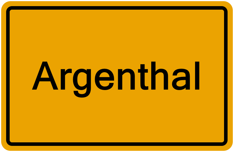 Handelsregisterauszug Argenthal