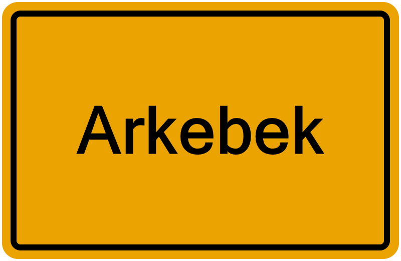 Handelsregisterauszug Arkebek