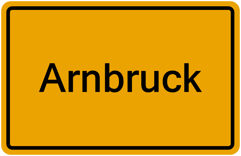 Handelsregisterauszug Arnbruck