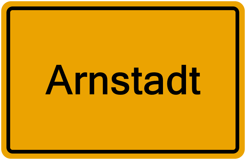Handelsregisterauszug Arnstadt