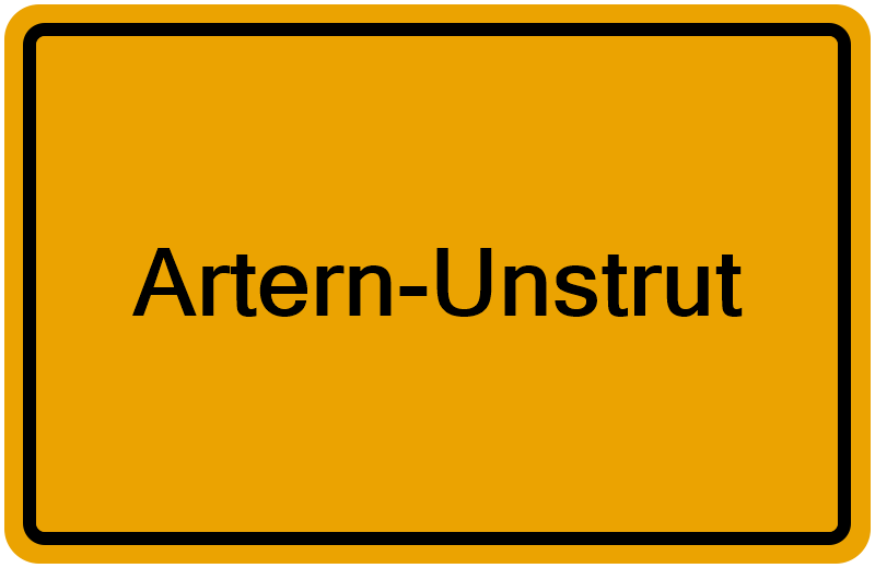 Handelsregisterauszug Artern-Unstrut