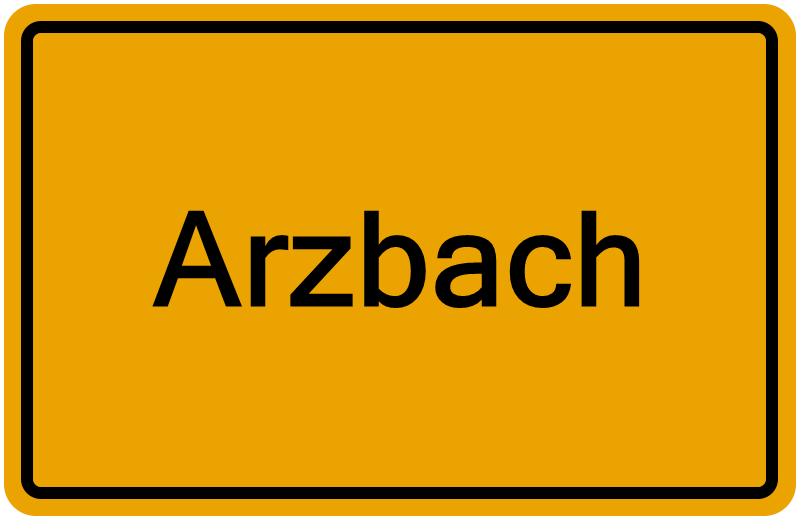 Handelsregisterauszug Arzbach