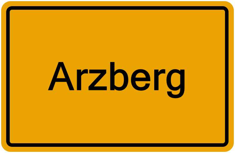 Handelsregisterauszug Arzberg