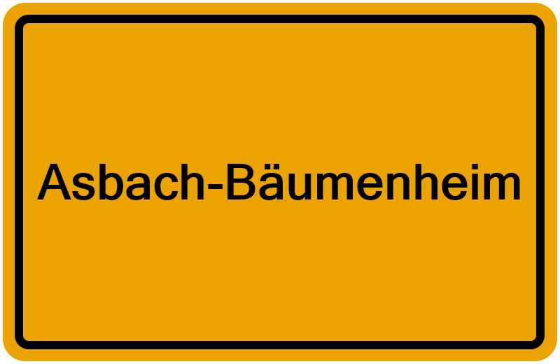 Handelsregisterauszug Asbach-Bäumenheim