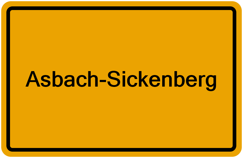 Handelsregisterauszug Asbach-Sickenberg